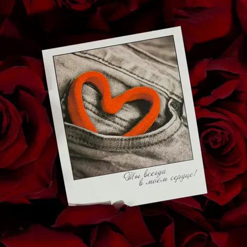 Миниатюрные открытки про Любовь 